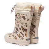 Angulus Thermo Rubber Boots Winter Garden Print