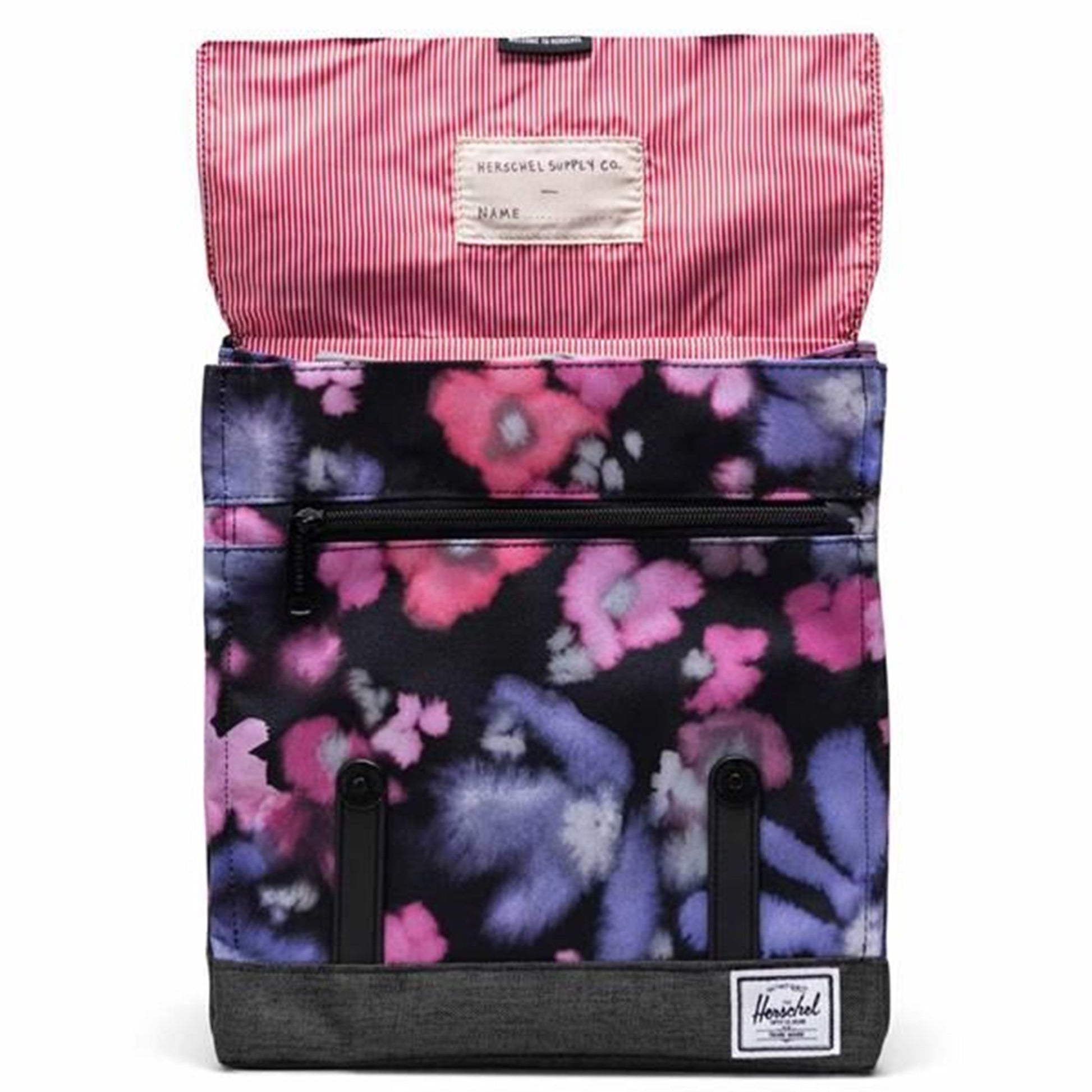 Herschel Survey Kids Backpack Blurry Floral/Black Crosshatch