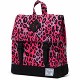Herschel Survey Kids Backpack Cheetah Camo Neon Pink/Black