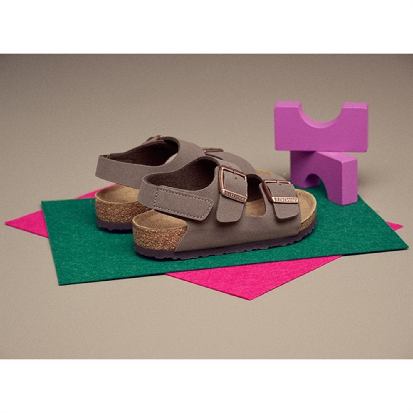 Birkenstock Milano HL Kids Mocha Sandals