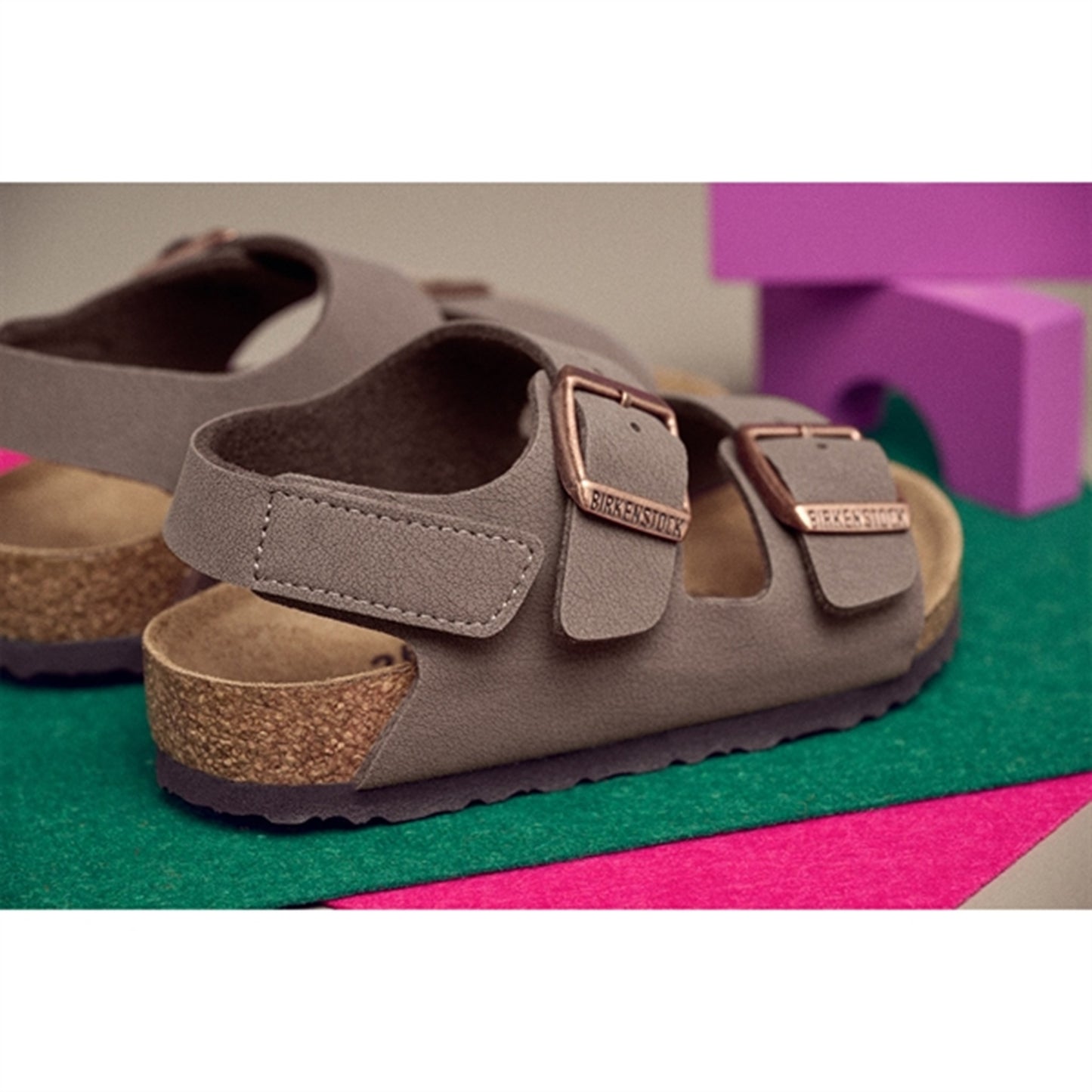 Birkenstock Milano HL Kids Mocha Sandals