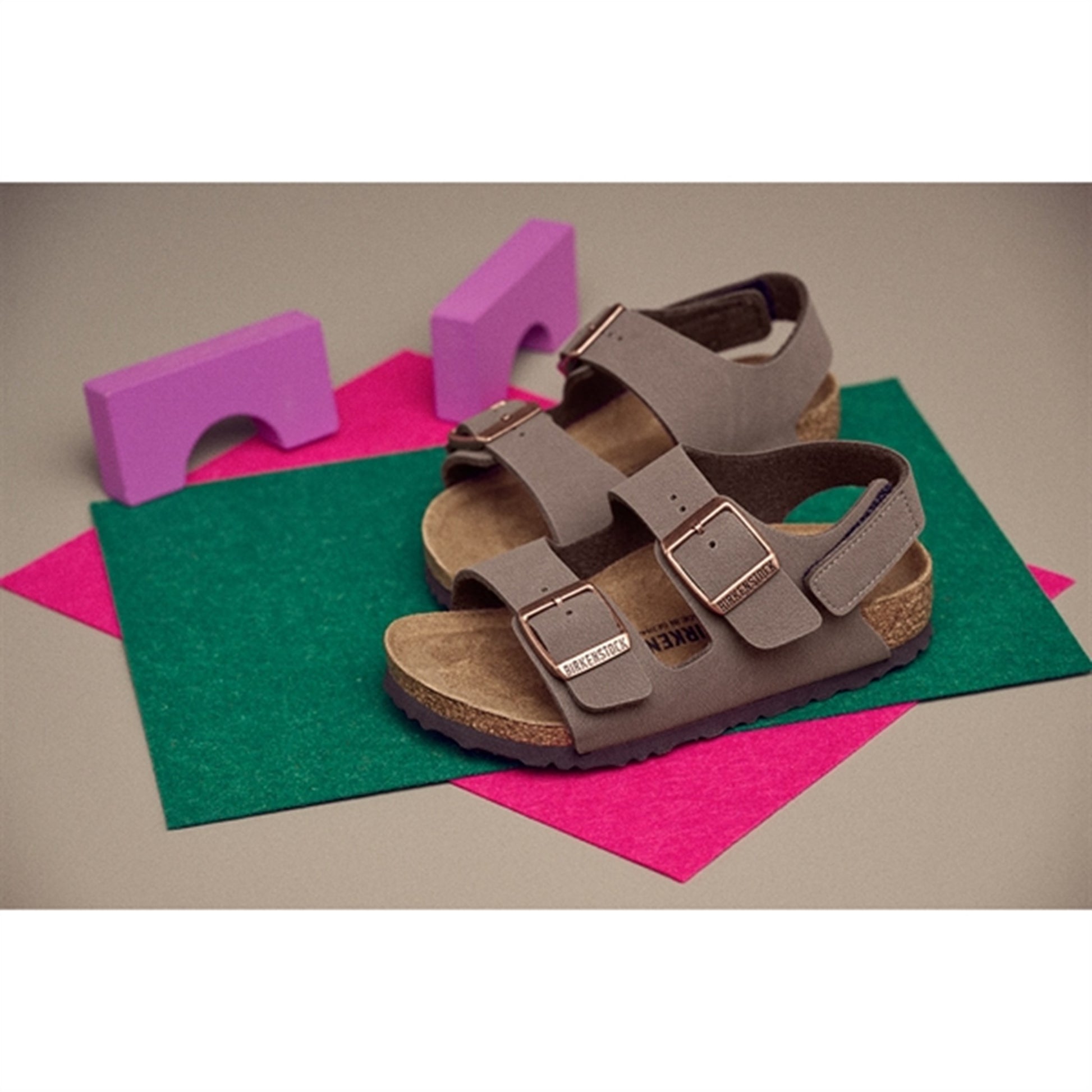 Birkenstock Milano HL Kids Mocha Sandals