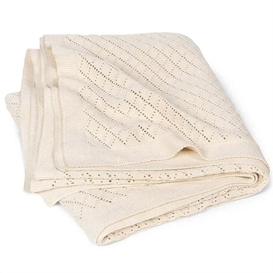Moonboon Babyblanket Knitted Diamond Nature