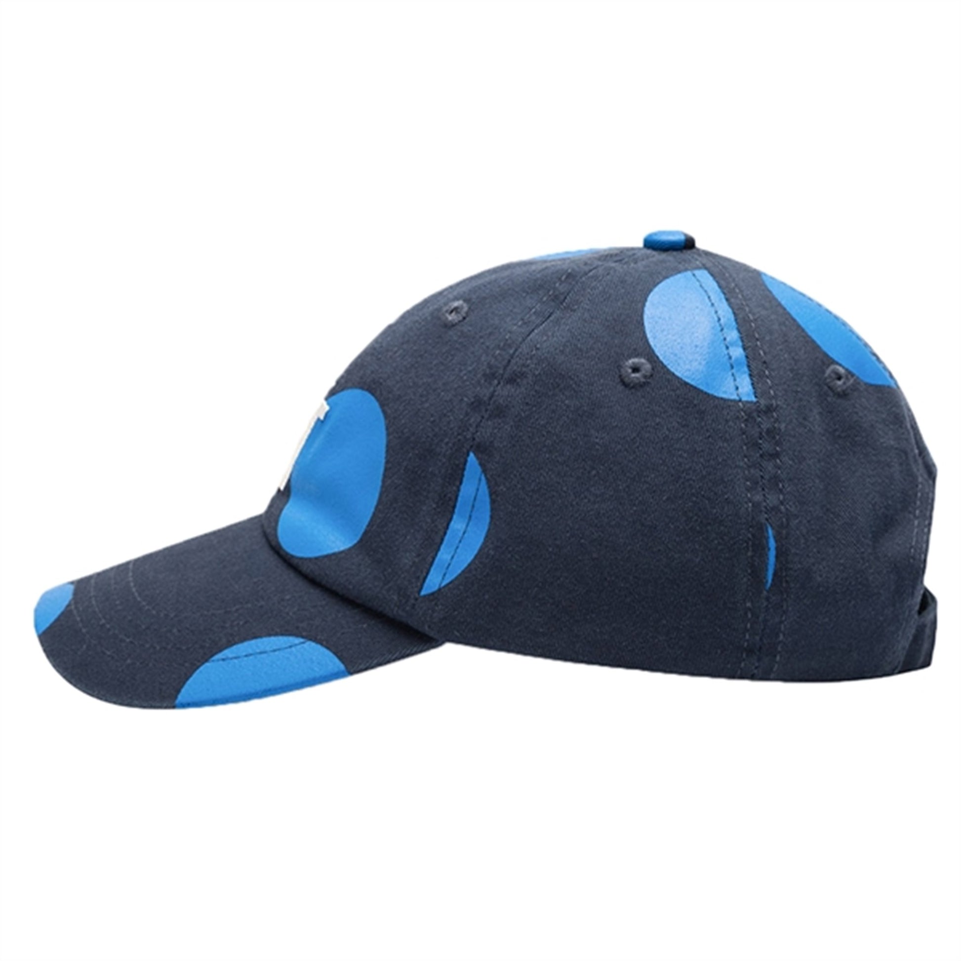 Wood Wood Navy Sim Pois Kids Cap