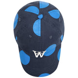 Wood Wood Navy Sim Pois Kids Cap