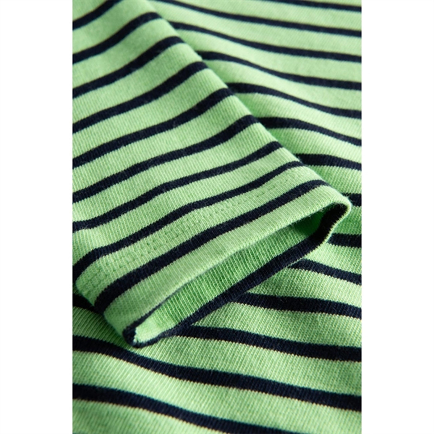Wood Wood Pale Green/Navy Stripes Kim Shirt