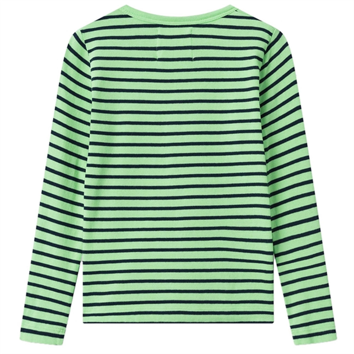 Wood Wood Pale Green/Navy Stripes Kim Shirt