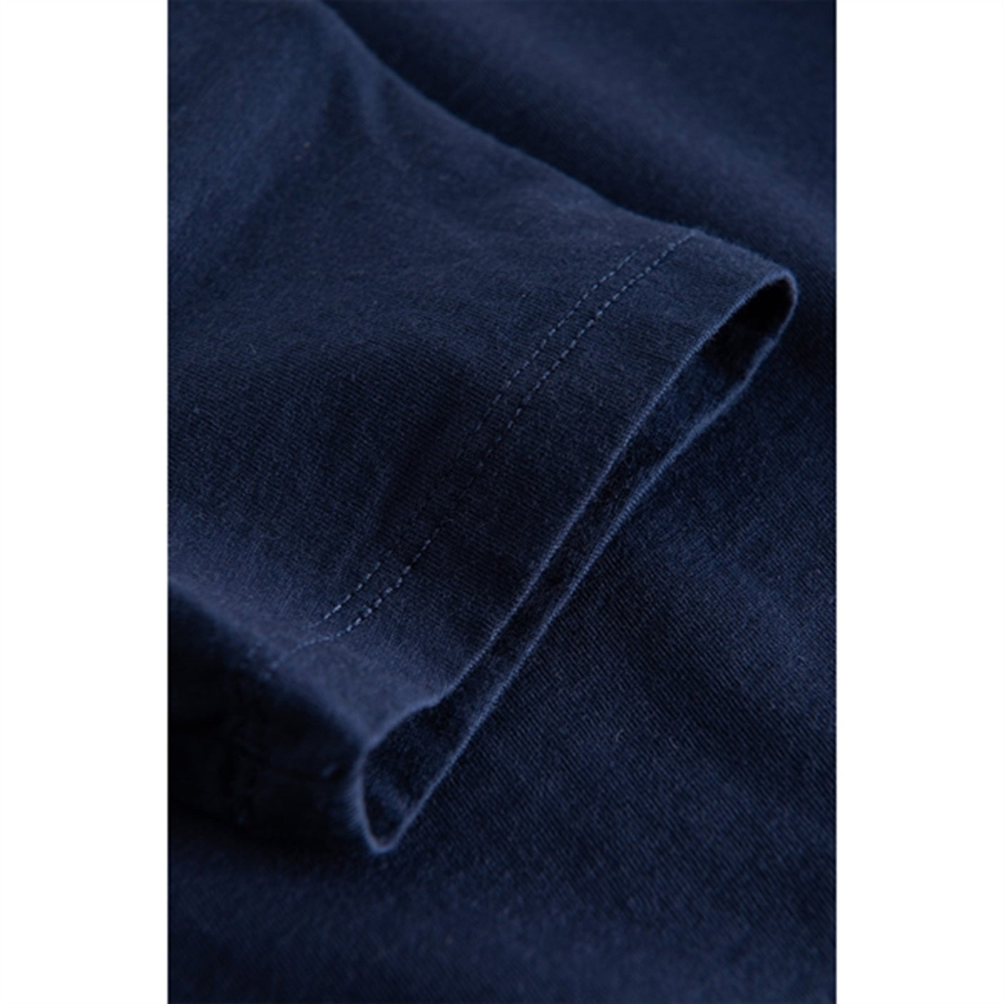 Wood Wood Navy Ola Arch Logo T-shirt