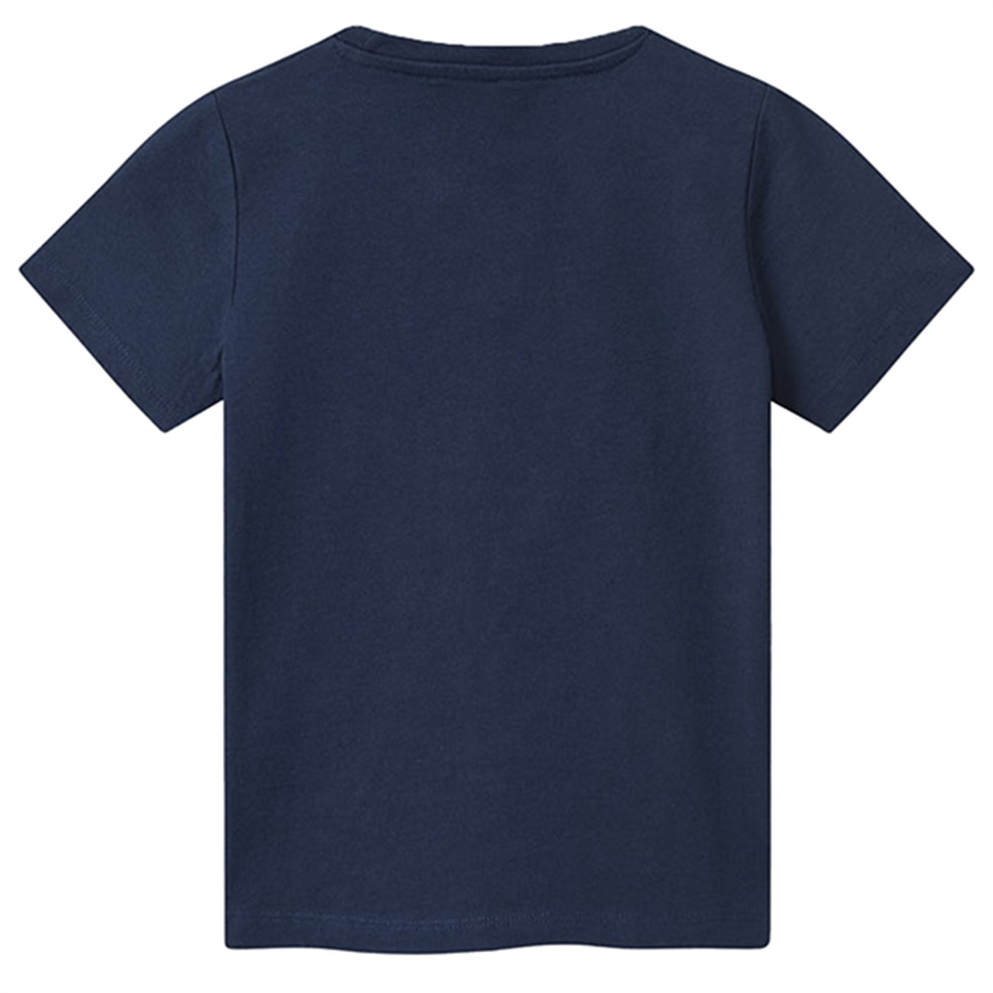 Wood Wood Navy Ola Arch Logo T-shirt