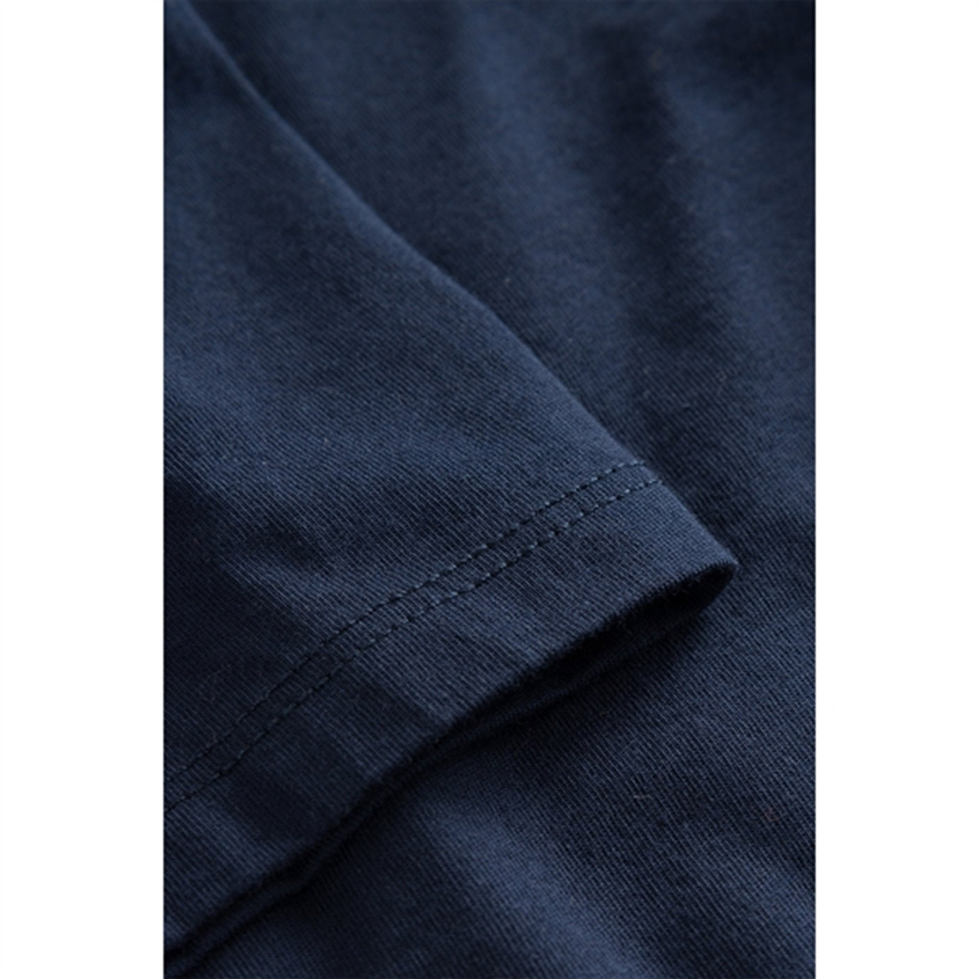 Wood Wood Navy Ola Tonal Logo T-shirt