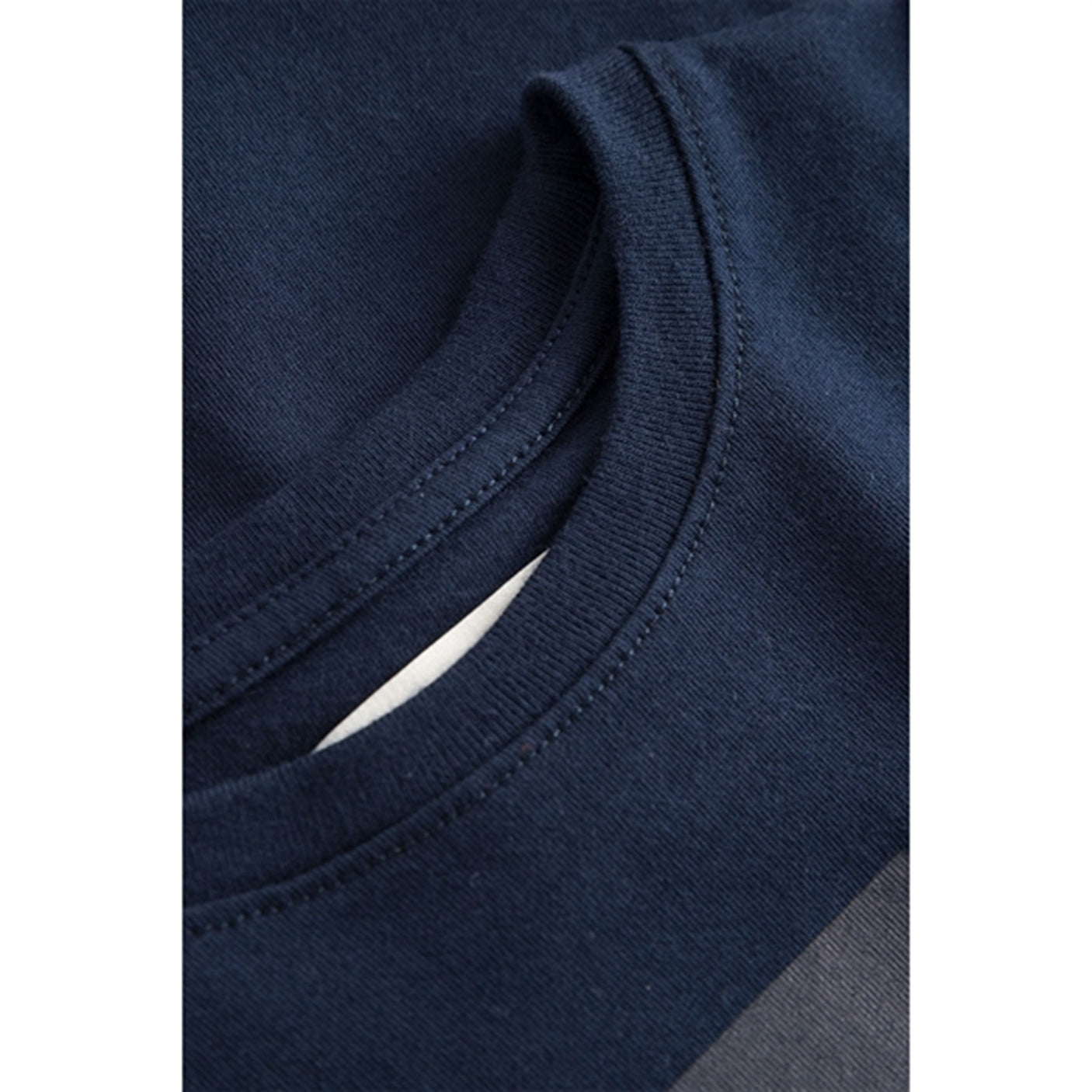 Wood Wood Navy Ola Tonal Logo T-shirt
