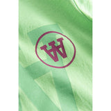 Wood Wood Pale Green Ola Tonal Logo T-shirt