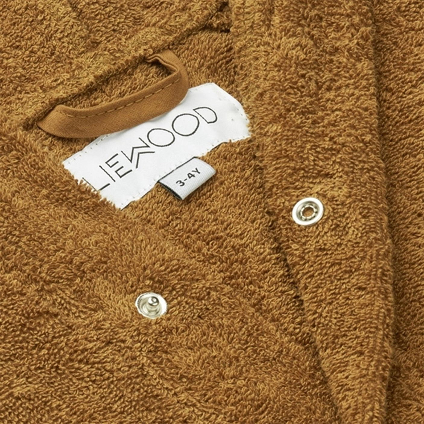 Liewood Lily Bathrobe Lion/golden caramel mix