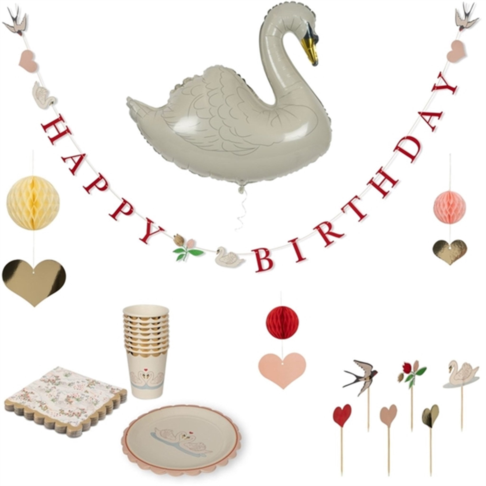 Konges Sløjd Birthday Kit Swan