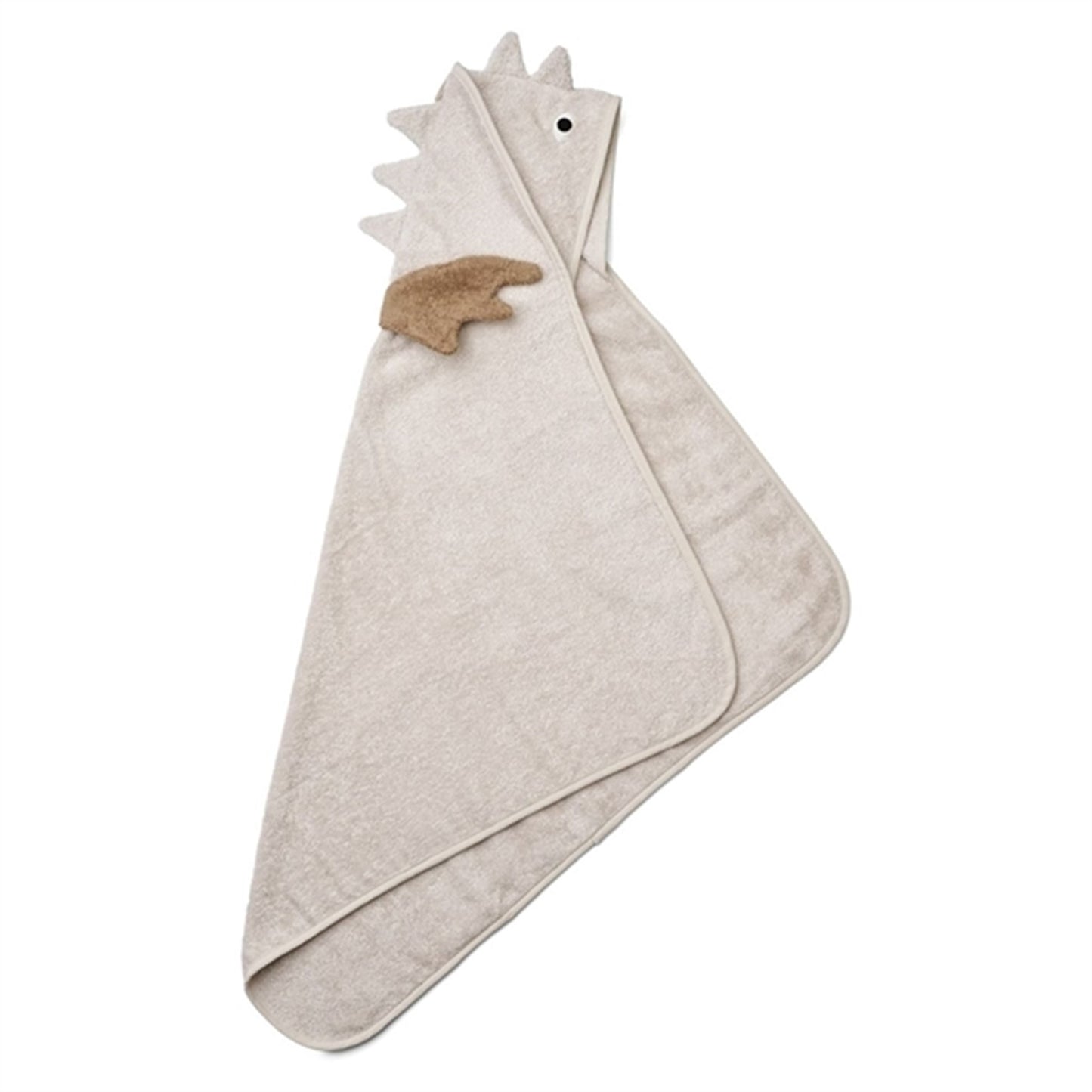 Liewood Albert Hooded Towel Dragon / sandy mix