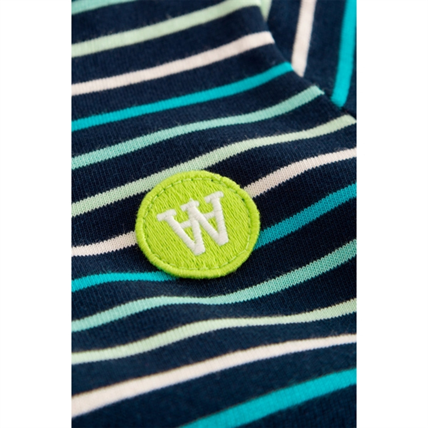 Wood Wood Navy Stripes Kim Stripes Bluse