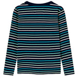 Wood Wood Navy Stripes Kim Stripes Bluse