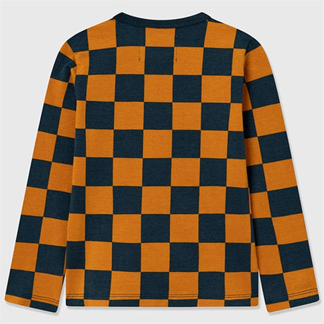 Wood Wood Eternal Blue/Golden Brown Aop Kim Checkered Blouse