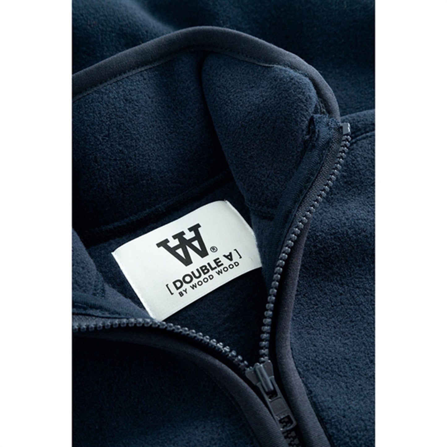 Wood Wood Eternal Blue Don Zip Fleece