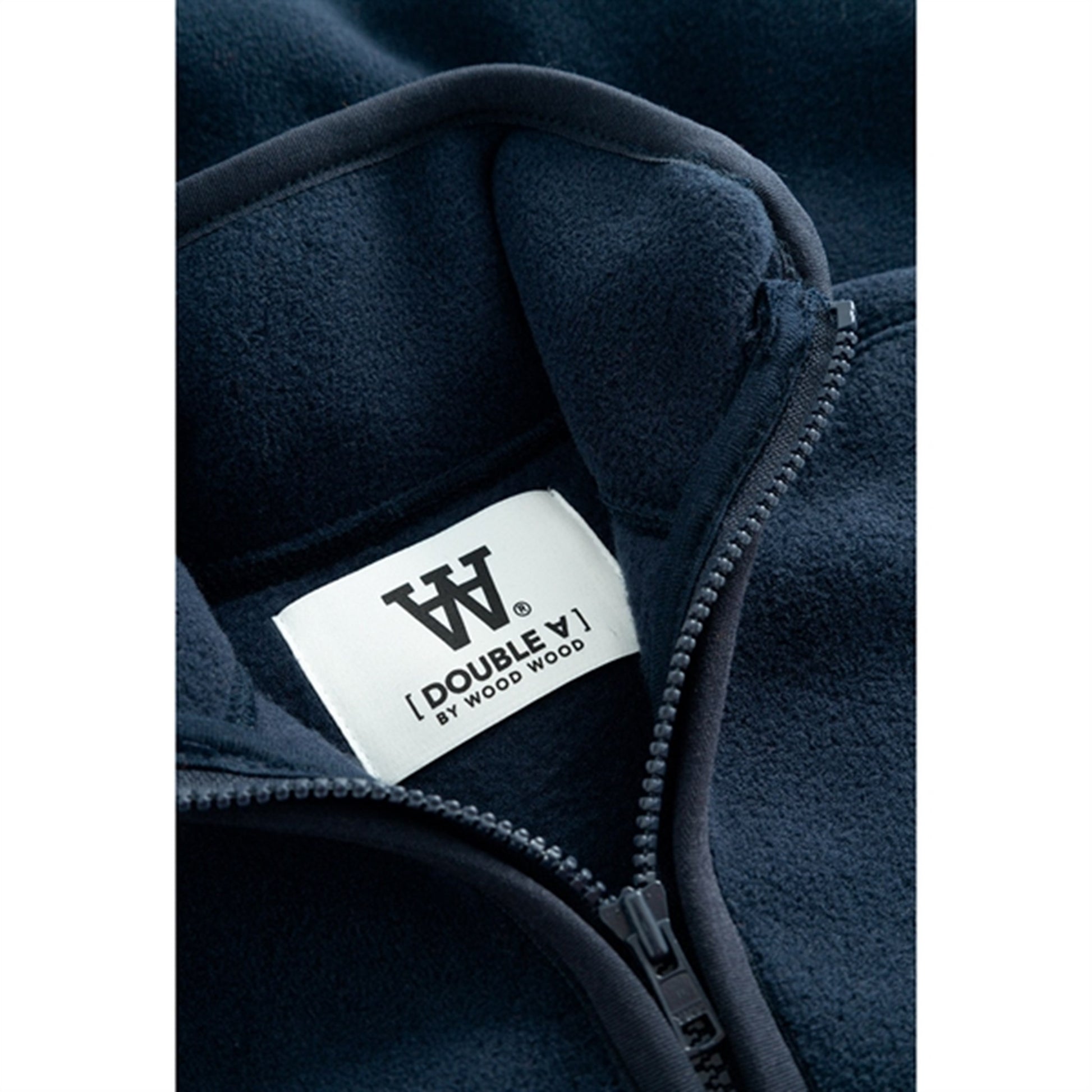 Wood Wood Eternal Blue Don Zip Fleece