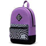 Herschel Heritage Kids Backpack Warp Check/Amethyst Orchid