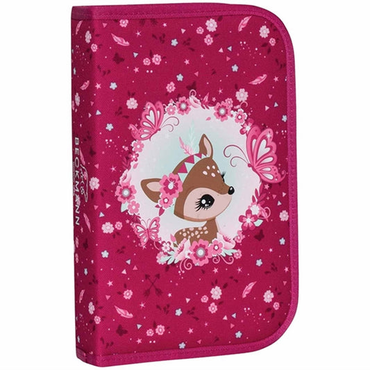 Beckmann Single Section Pencil Case Forest Deer