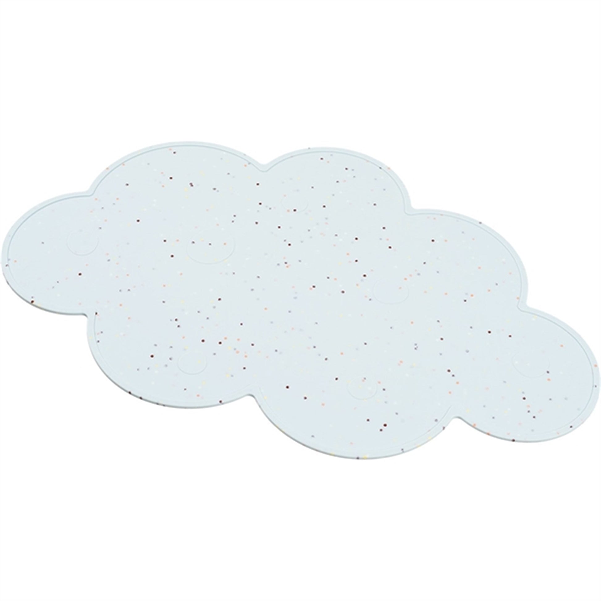 Done by Deer Silicone Placemat Confetti Blue