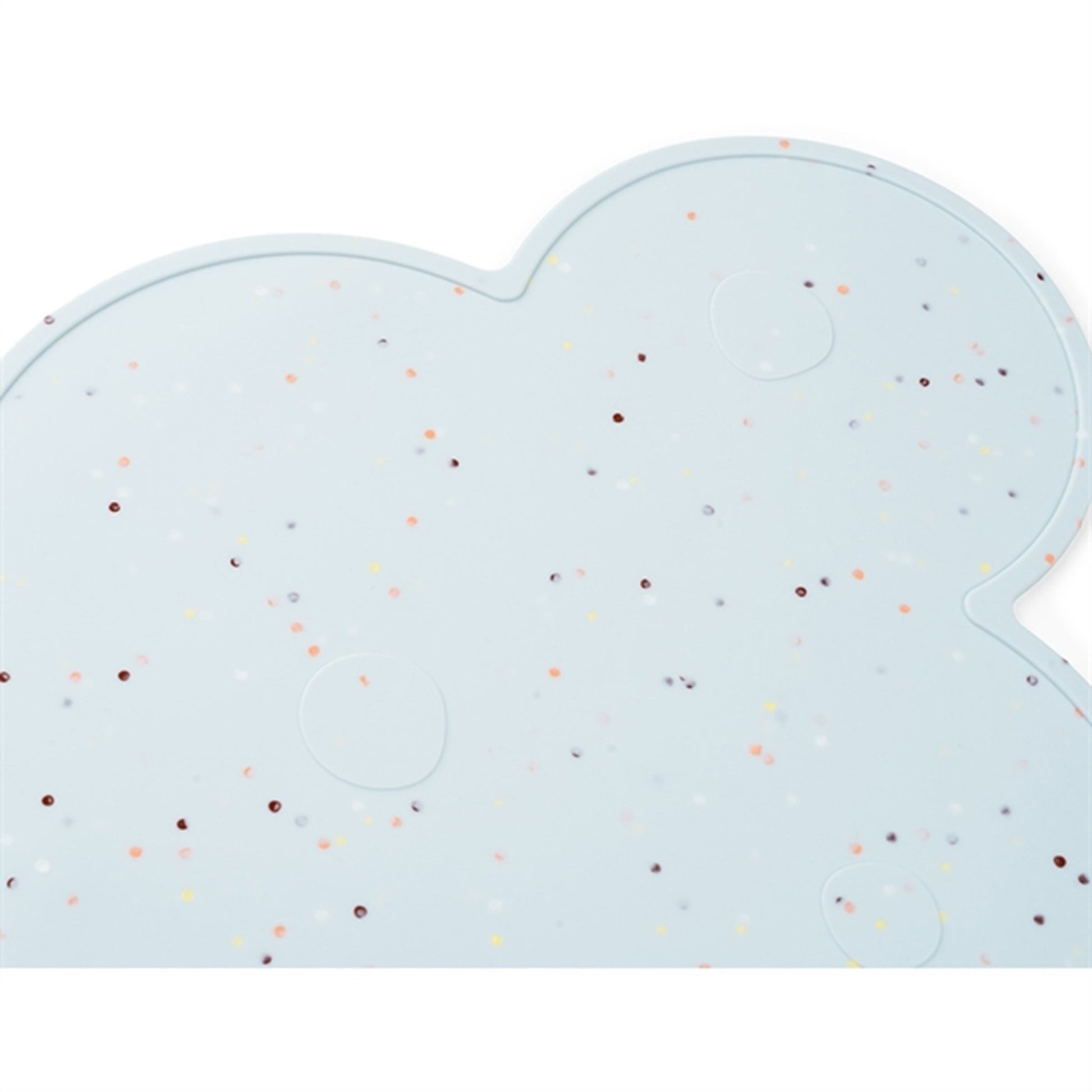 Done by Deer Silicone Placemat Confetti Blue