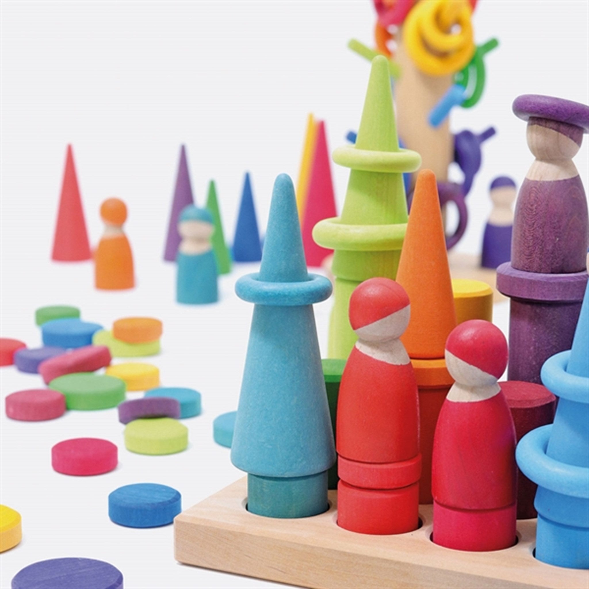 GRIMM´S Stacking Game Small Rainbow Rollers 4