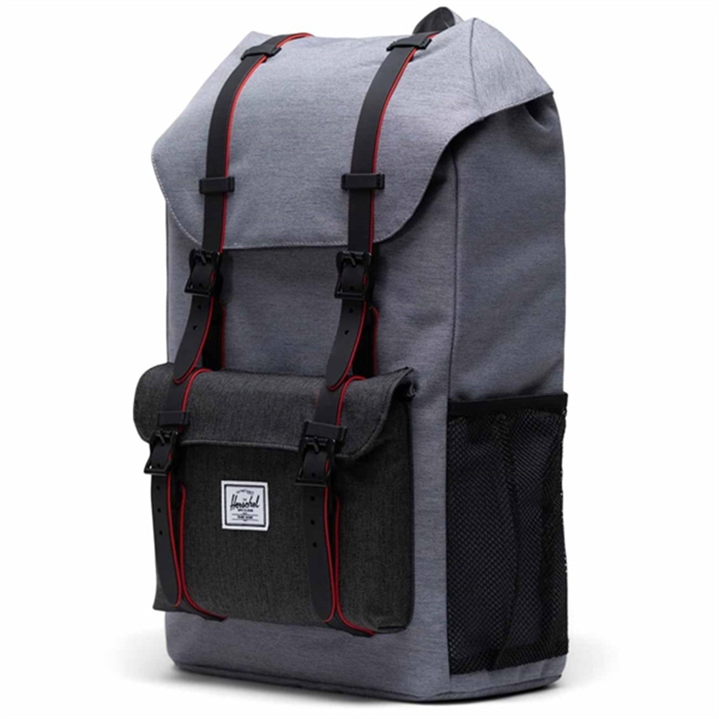 Herschel Little America Youth Backpack Mid Grey Crosshatch/Black Crosshatch