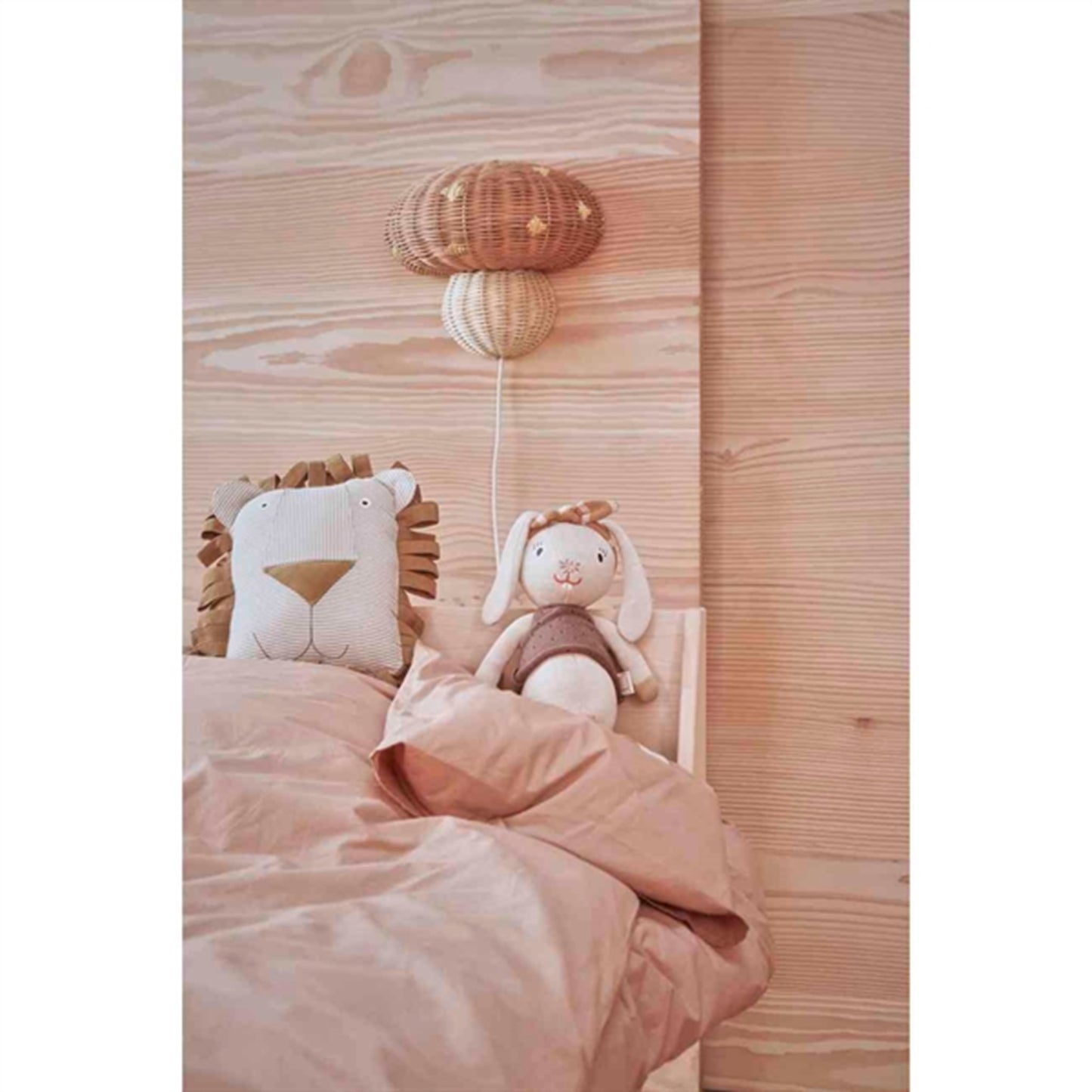 OYOY Bedding Nuku Dark Powder