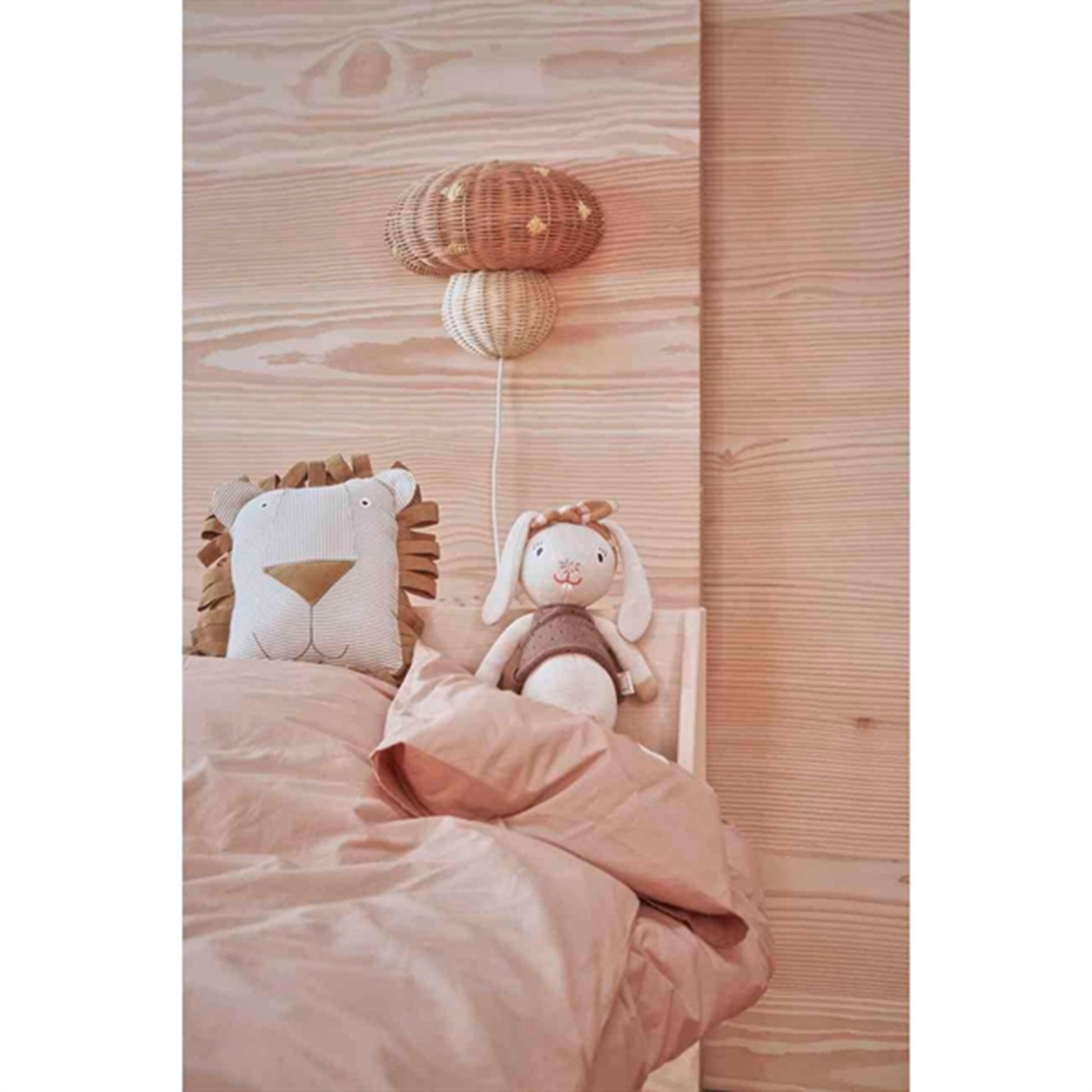 OYOY Bedding Nuku Dark Powder