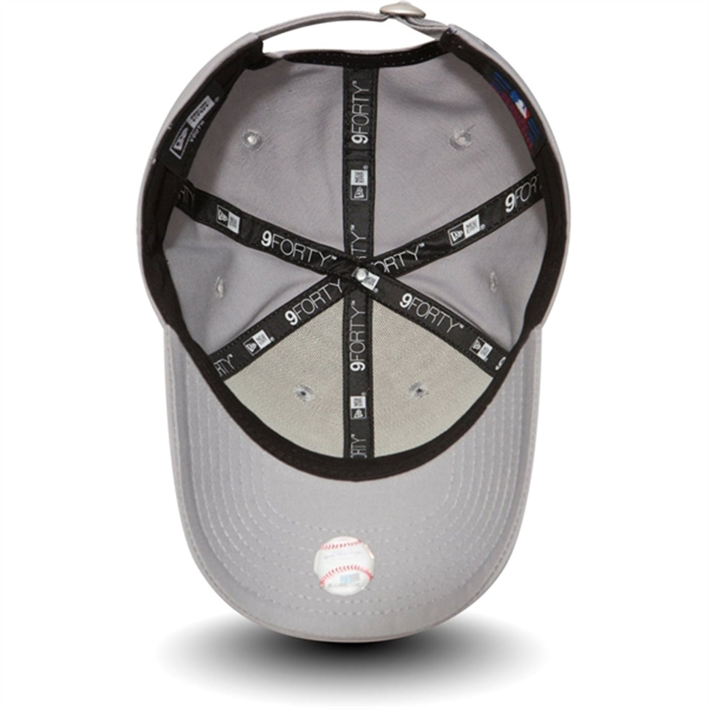 NEW ERA MBL League Basic 9Forty New York/Yankees Cap Grey/White