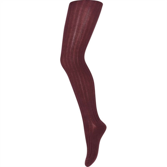 MP 130 Cotton Rib Tights 36 Grape Skin