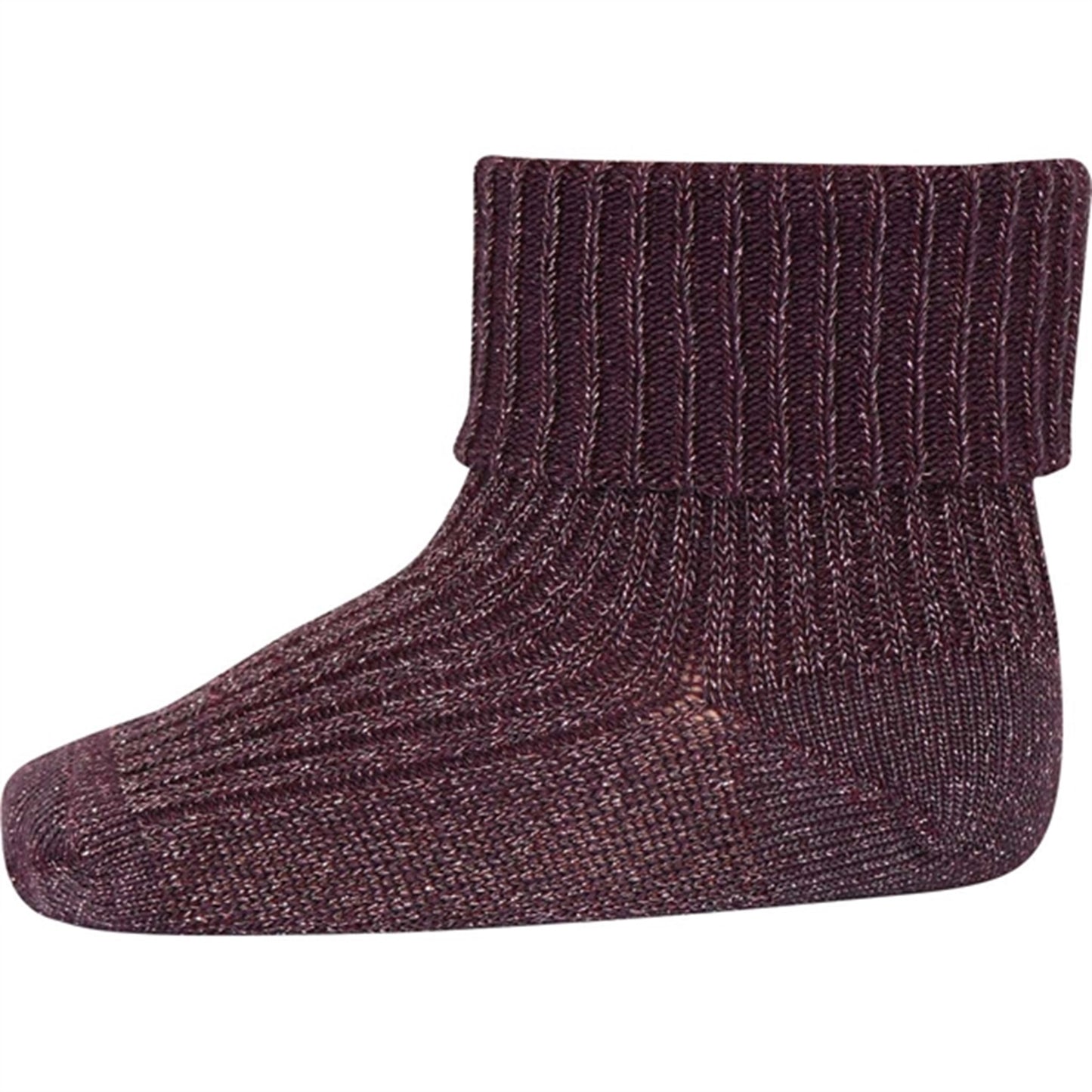 MP 57025 Ida Glitter Socks 2001 Dark Purple
