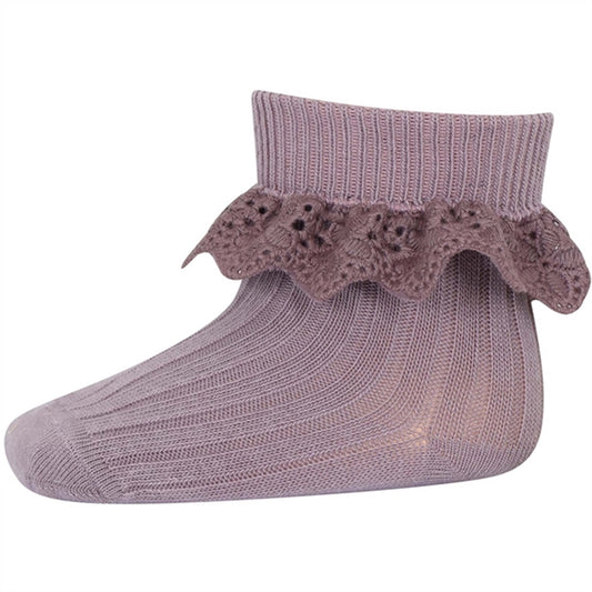 MP Danmark 57054 Lisa Lace Socks 685 Lilac Shadow