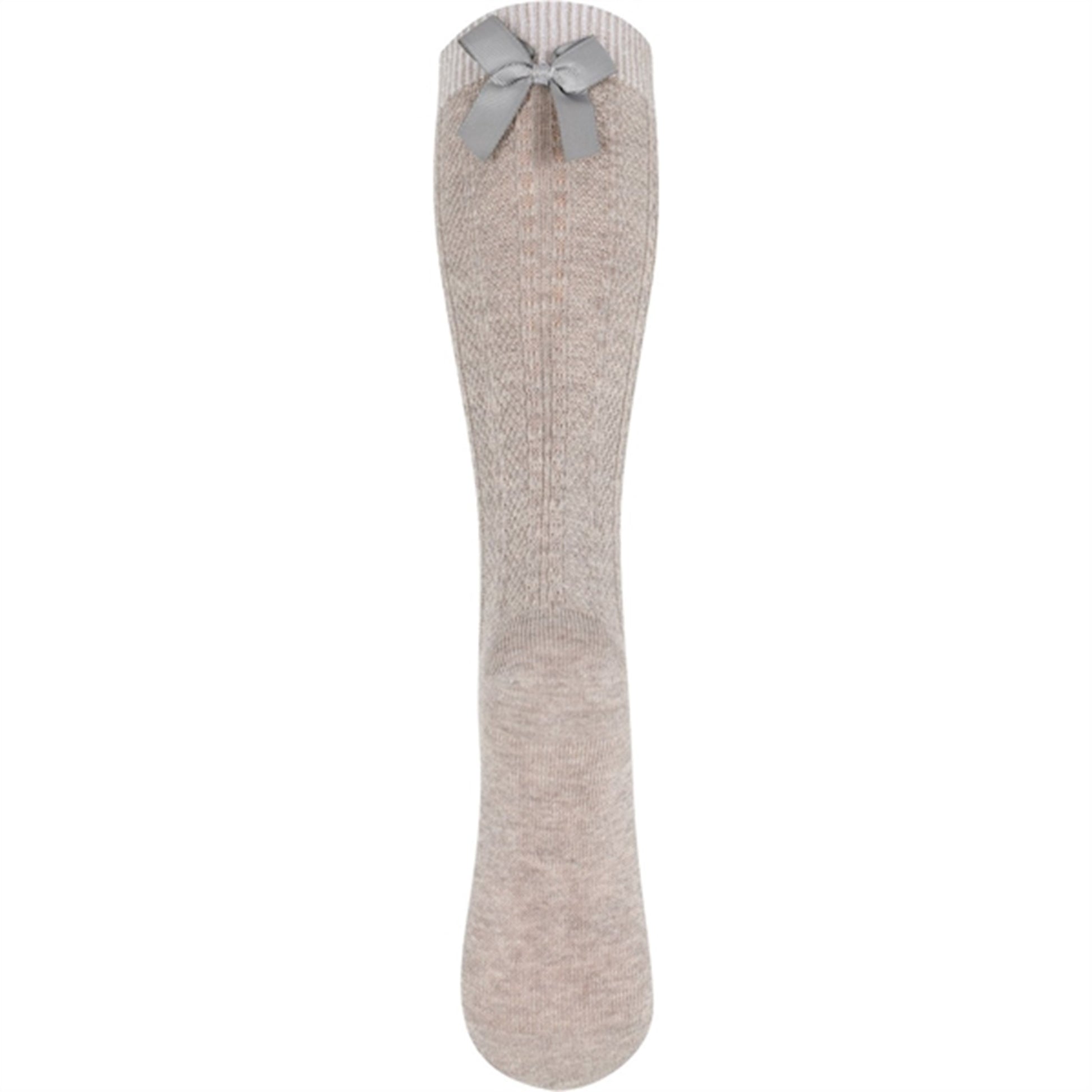 MP 67006 Sofia Knee Socks 489 Light Brown Melange