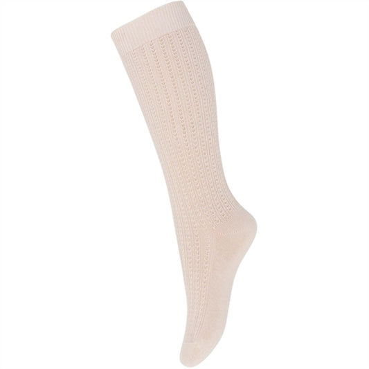 MP Danmark 67007 Inger Knee Socks 4109 Ecru