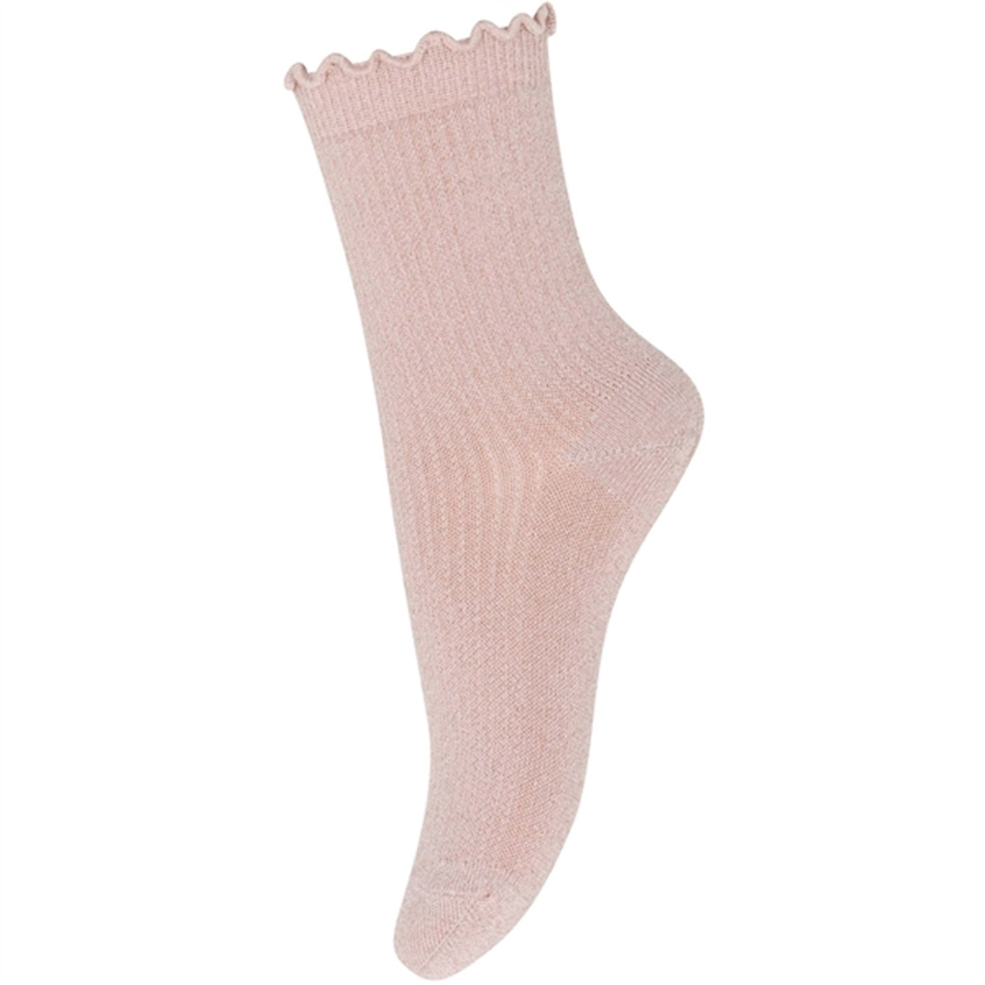 MP Danmark 77236 Doris Glitter Socks 853 Rose Dust