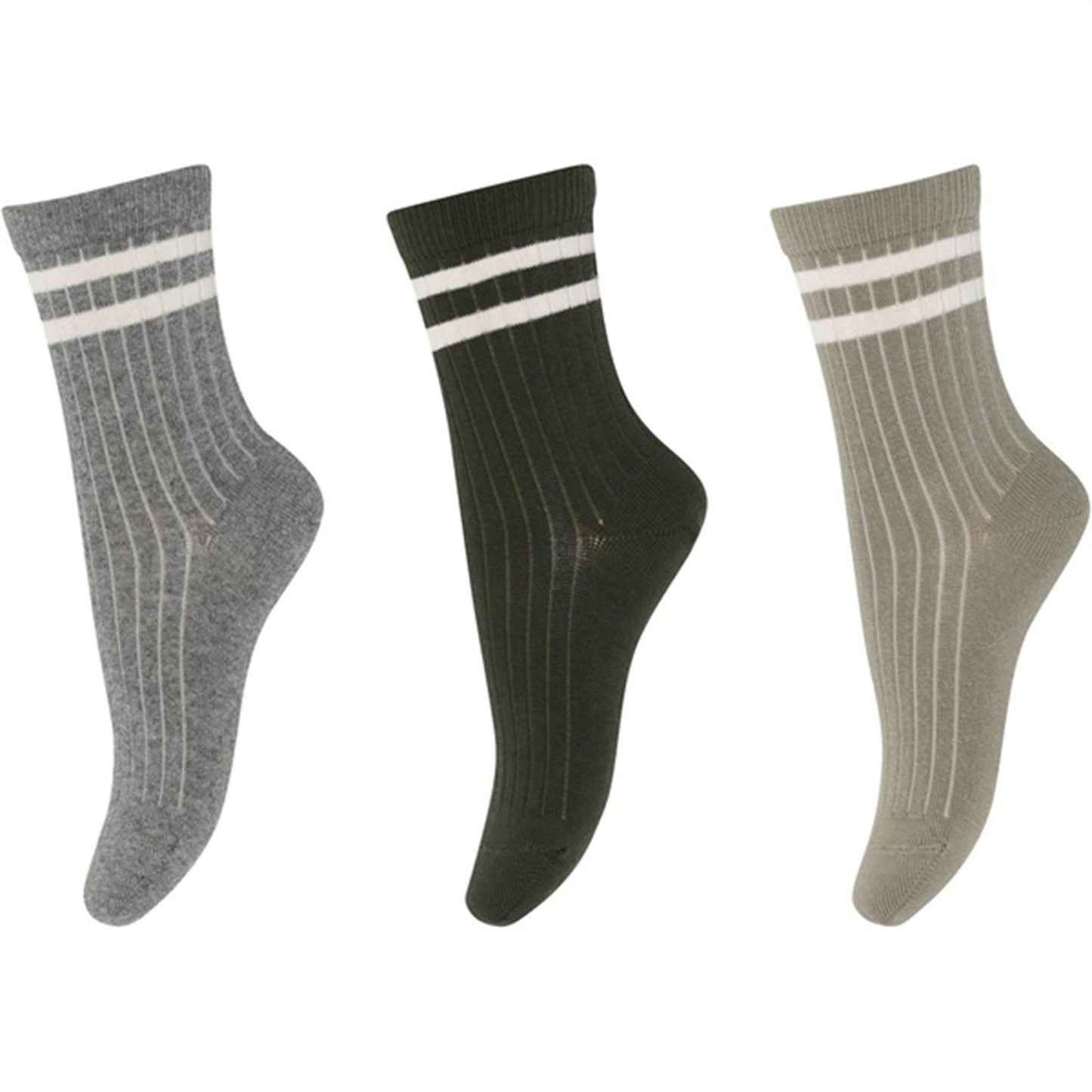 MP 79231 Ben Socks 3-pack Grey Multi mix