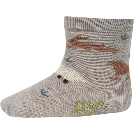 MP 79238 Wool Olly Socks Light Brown Melange