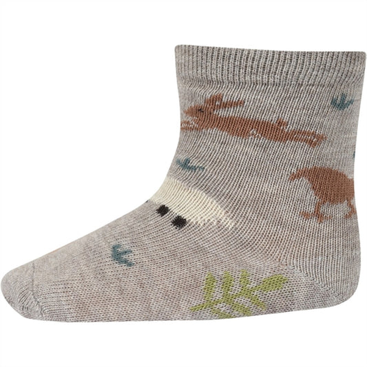 MP 79238 Wool Olly Socks Light Brown Melange