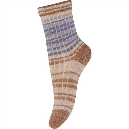 MP 79244 Valma Glitter Socks Copper Brown
