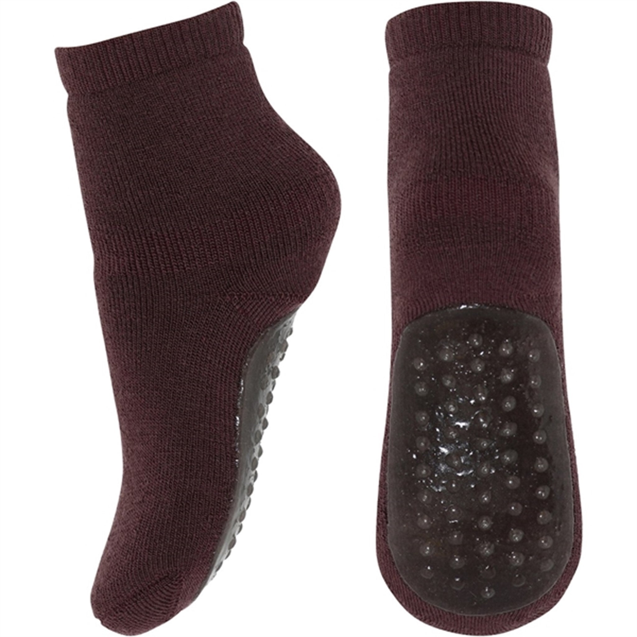 MP 7951 Wool Anstislip Socks Grape Skin