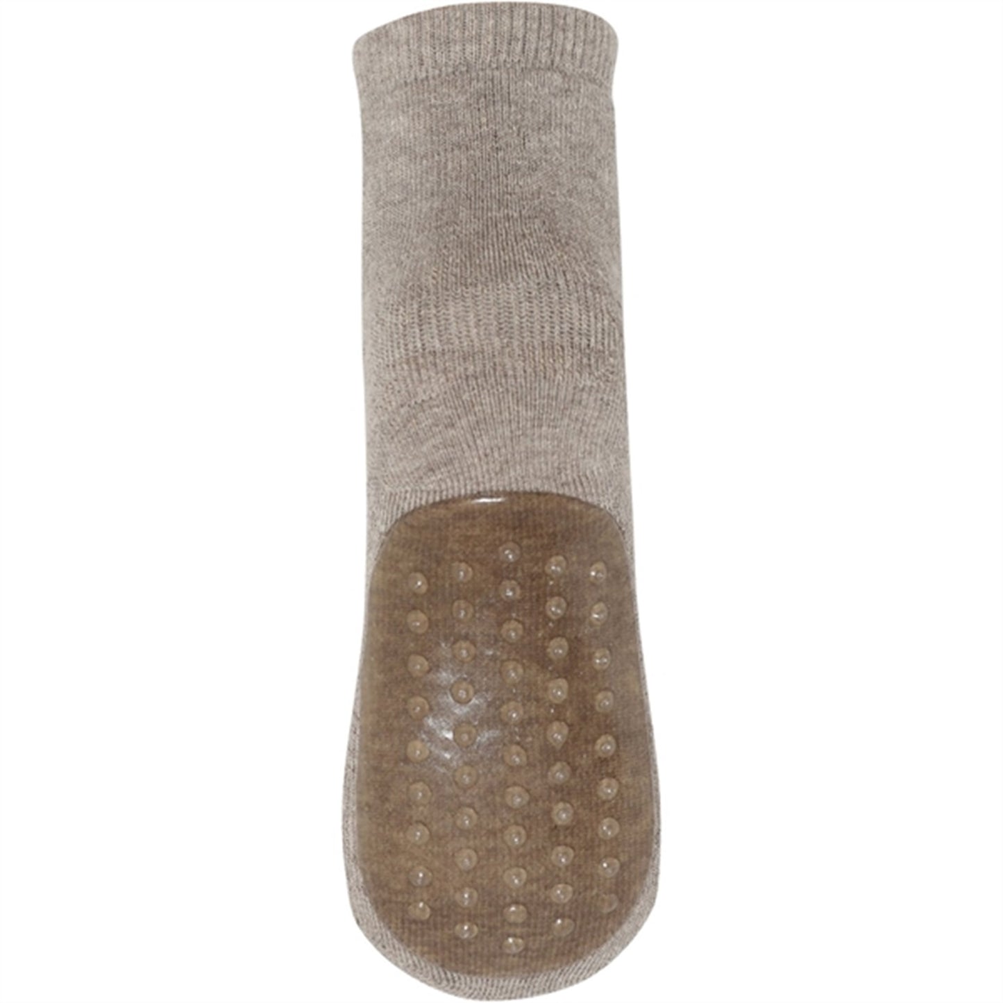 MP 7951 Wool Anstislip Socks Light Brown Melange