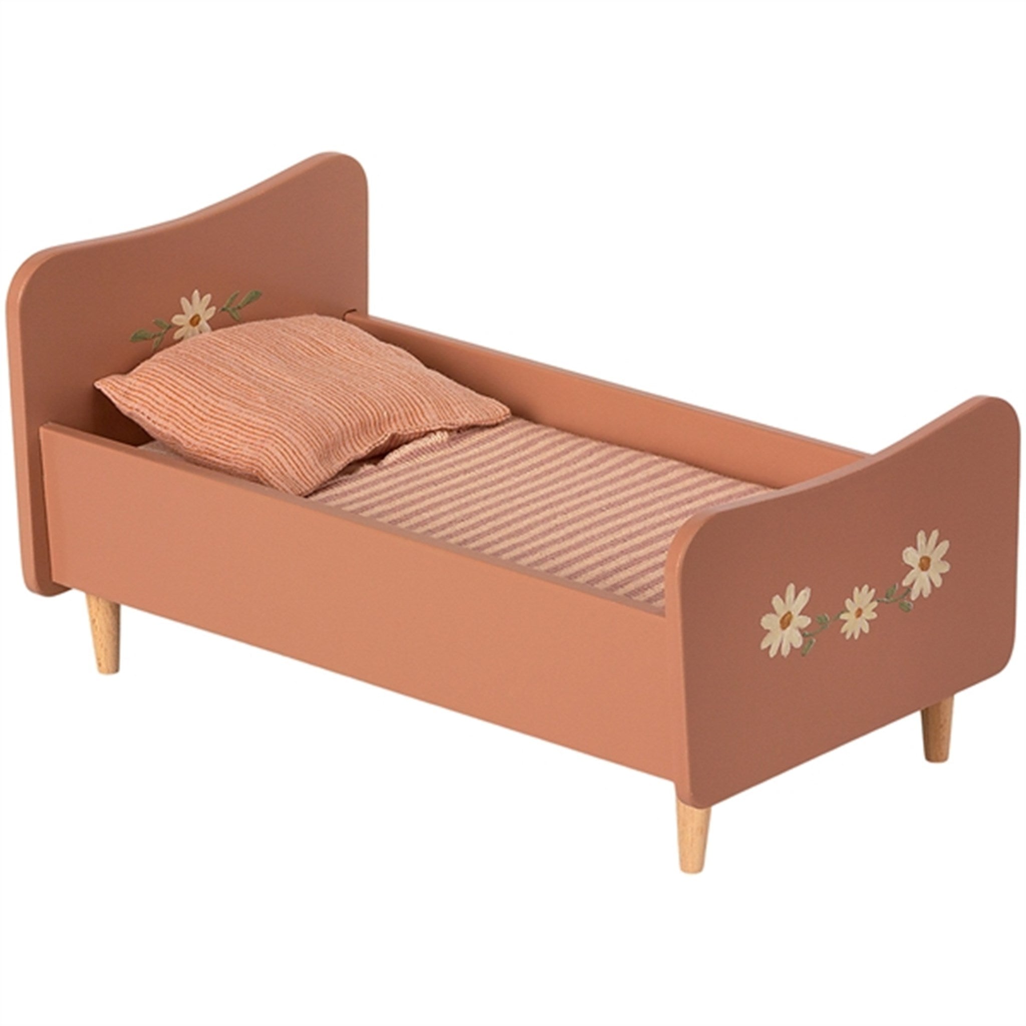 Maileg Wooden Bed Mini Rose