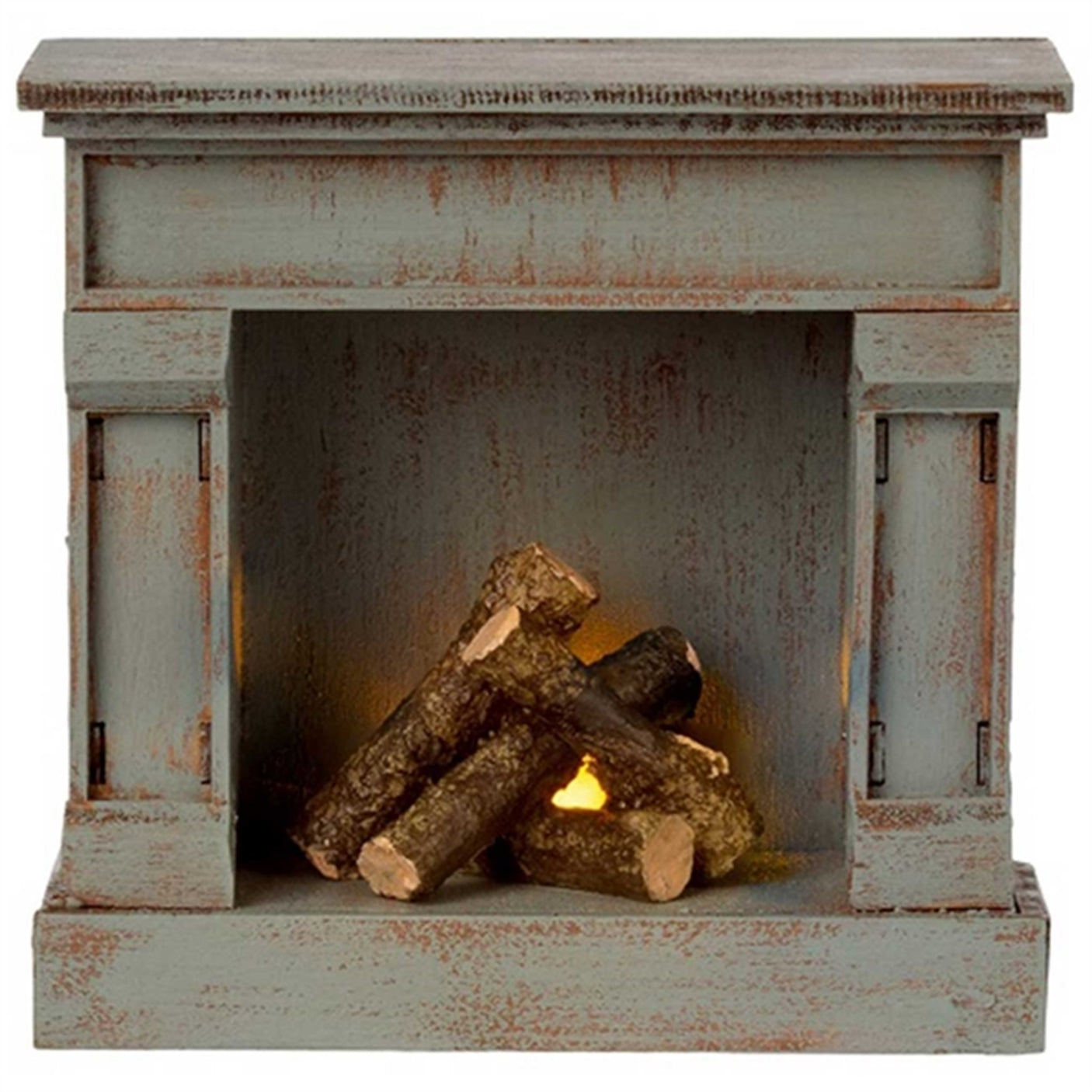 Maileg Fireplace Vintage Blue
