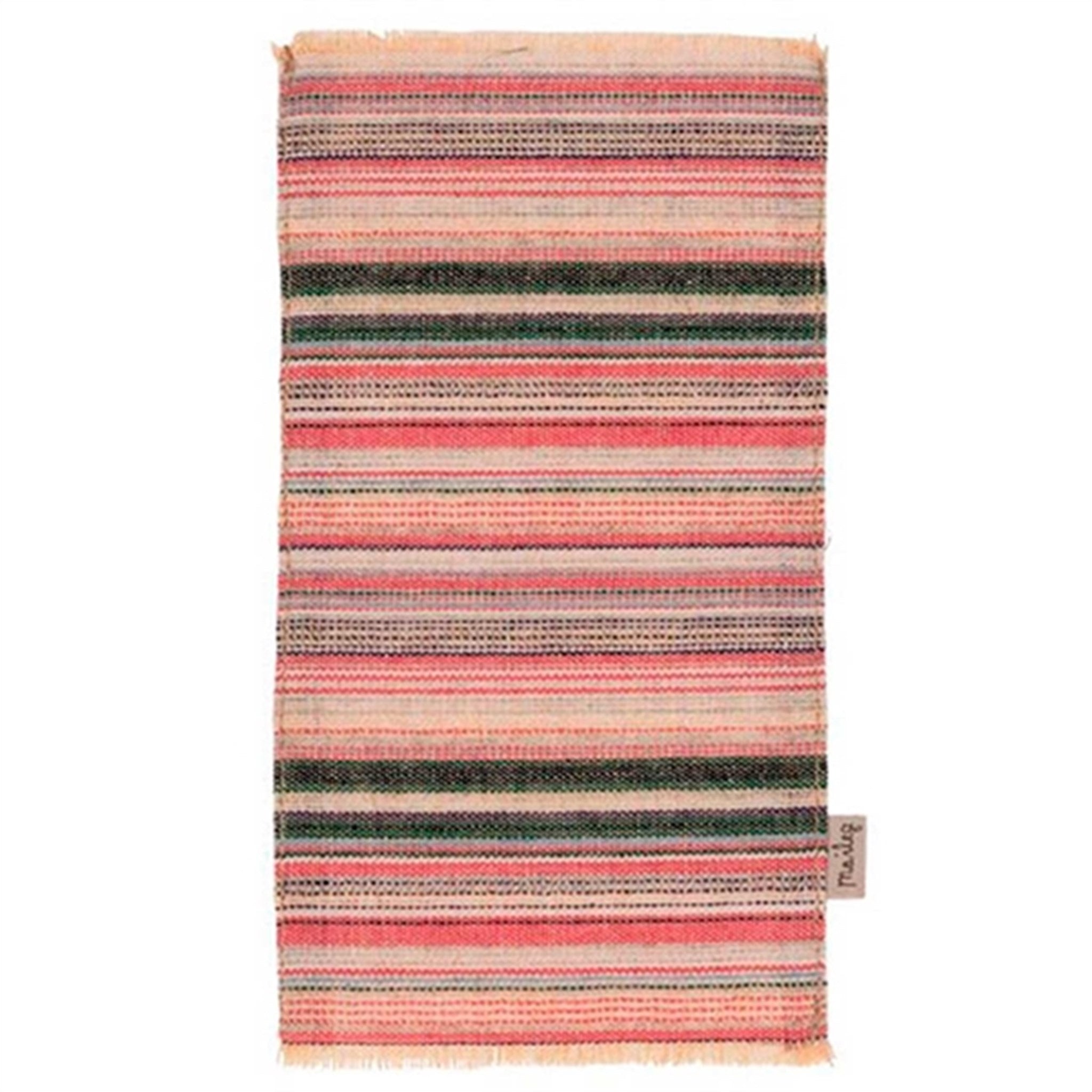 Maileg Miniature Rug With Stripes
