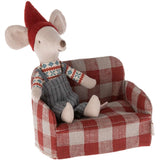 Maileg Couch Red 2
