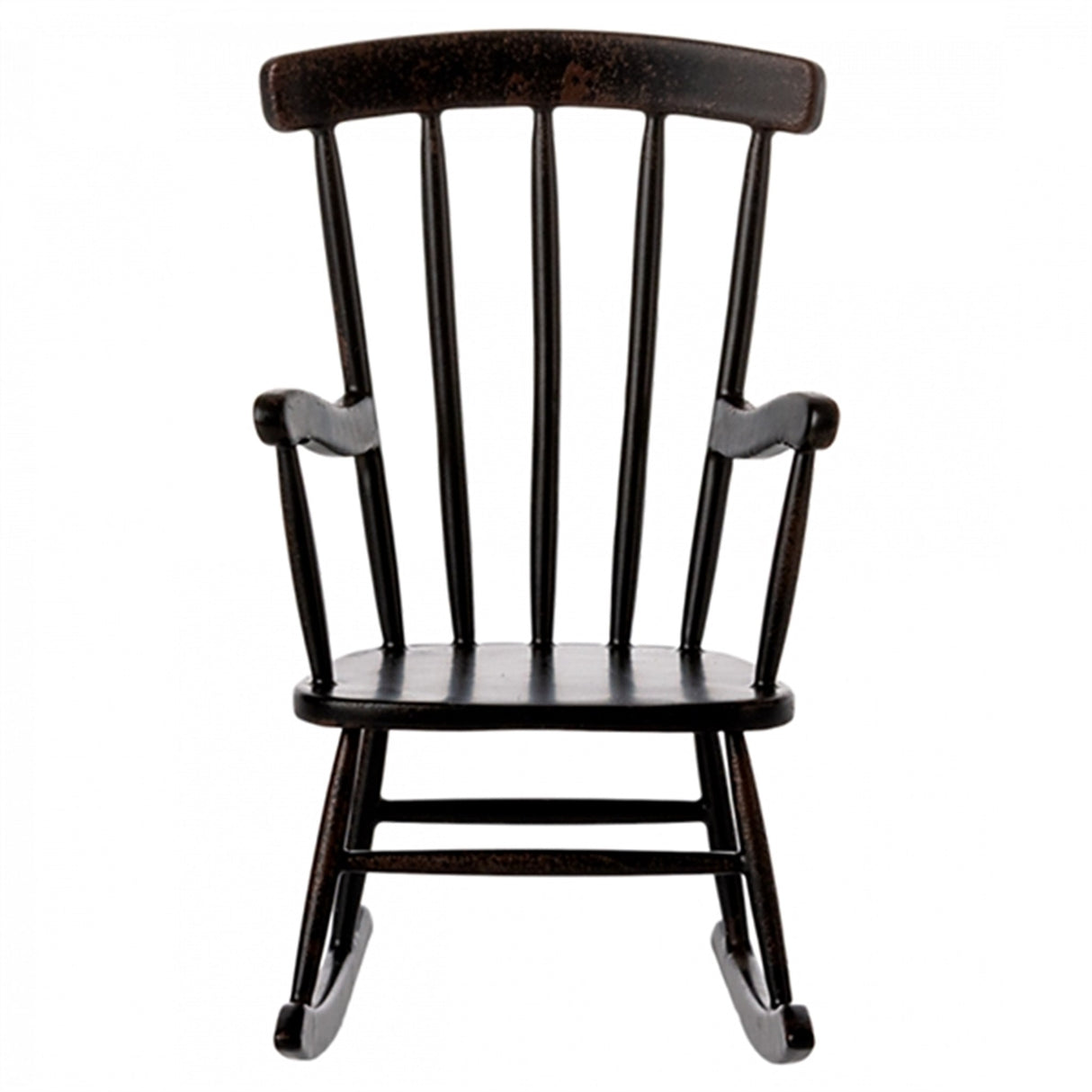 Maileg Rocking Chair, Mouse - Anthracite 2